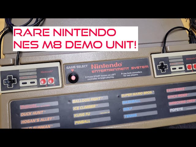 Nintendo NES M8 Demo Unit - LIRetro Pickups!