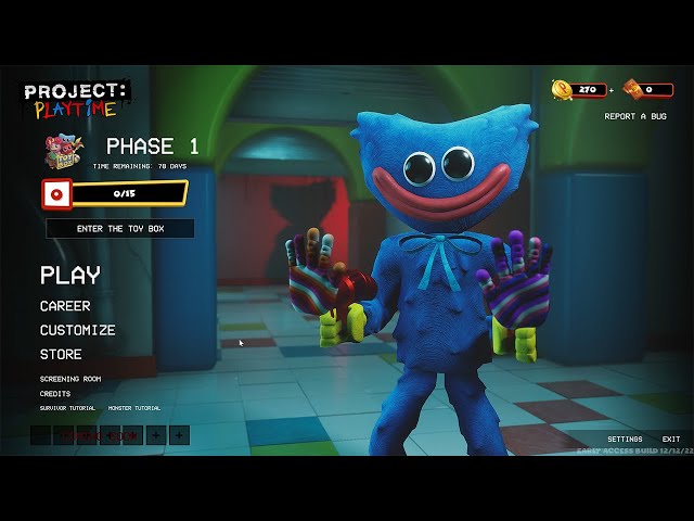 Skins Huggy Wuggy Outfit | Survival & Monster Tutorial | Training Project Playtime