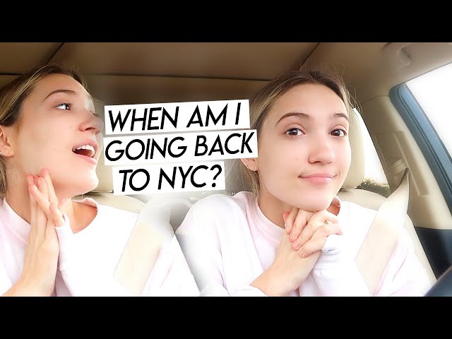 WHEN AM I GOING BACK TO NYC | staying home days in my life and how I'm staying busy at home!