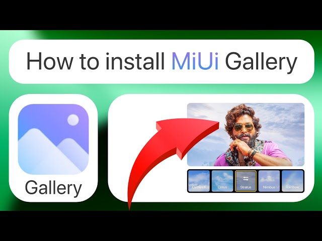 How to install MiUi Gallery App | On Custom ROMs | Without Root