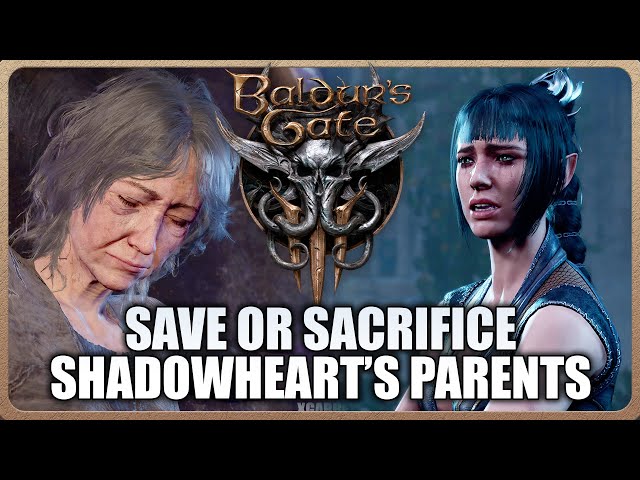 Baldur's Gate 3 - What Happens if you Save Shadowheart's Parents VS Sacrifice Parents