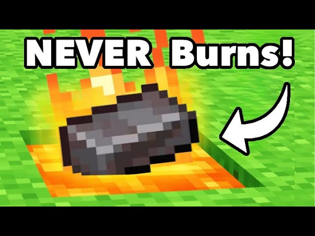 Why Netherite NEVER Burns in Minecraft!