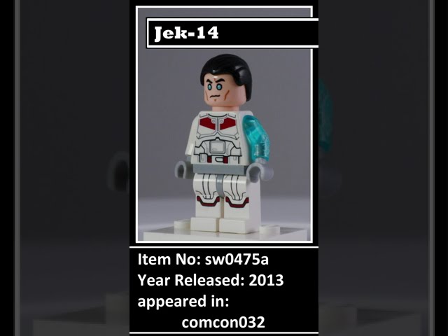 Shorts: LEGO® Minifigures Star Wars sw0475a - Jek-14 #StarWars