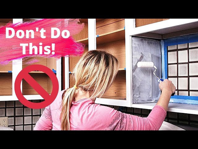 Painting Kitchen Cabinets - Avoid These 11 Huge Mistakes