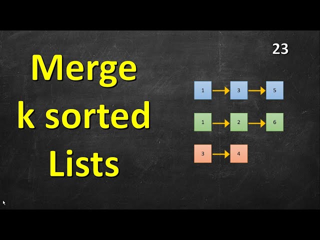 Merge k Sorted Lists | LeetCode 23 | C++