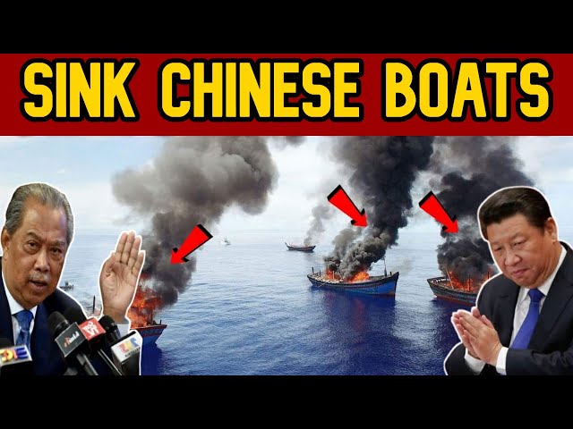 SINK THEM ALL: Malaysia sent warships threatening to sink the Chinese Coast Guard | South China Sea