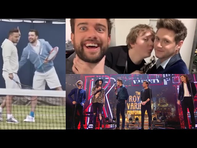 One Direction & Jack Whitehall shitting each other for 13 mins straight