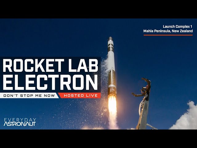 Watch Rocket Lab launch their awesome Electron Rocket for NASA / NRO / RAAF