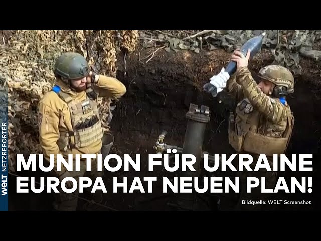PUTINS KRIEG: Neuer Plan von Europa! Ukraine kann auf Munition gegen Russland hoffen