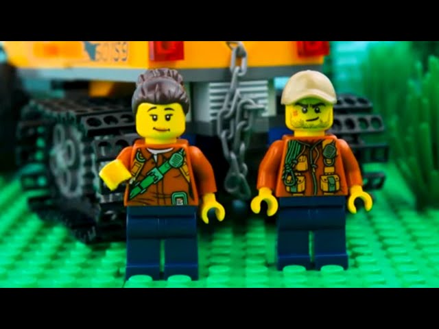 LEGO City Vehicle STOP MOTION LEGO Trucks, Aircraft, Jungle Jeep & More (Compilation) | Billy Bricks