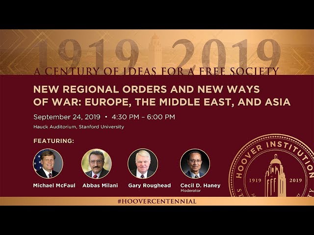 New Regional Orders and New Ways of War: Europe, the Middle East, and Asia