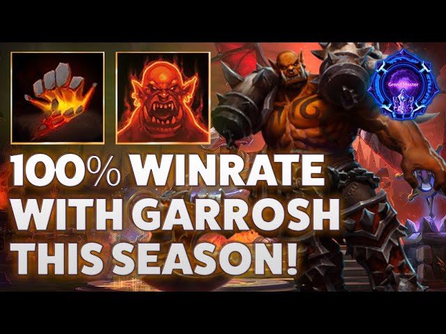 Garrosh Taunt - 100% WINRATE WITH GARROSH THIS SEASON! - Grandmaster Storm League