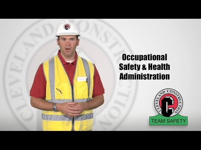 Construction Safety Training Video by Cleveland Construction, Inc.