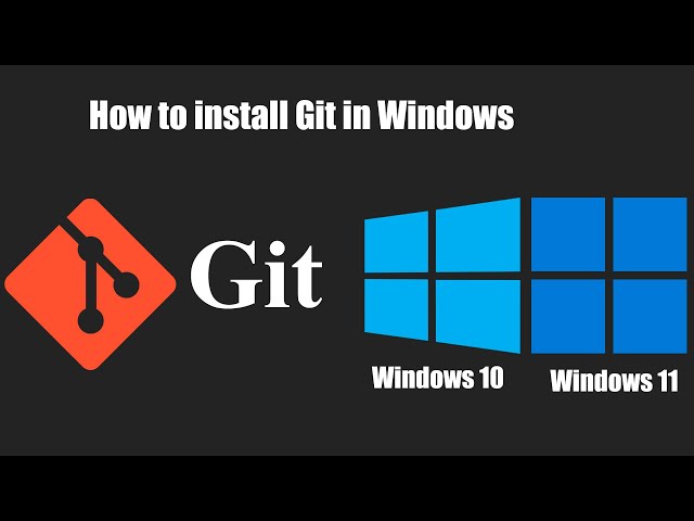 How to install Git in Windows