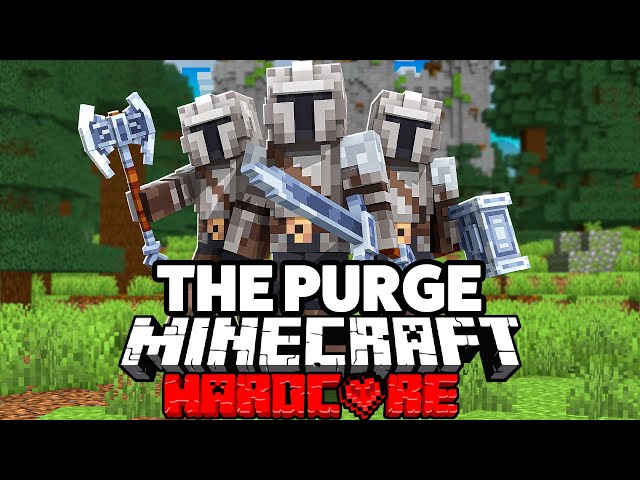 100 Players Simulate a MEDIEVAL PURGE in Minecraft... REMATCH