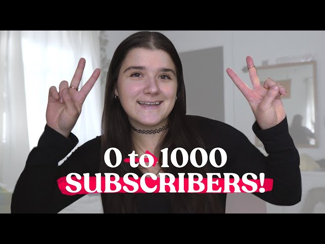 FROM 0 TO 1000 SUBSCRIBERS IN 5 MONTHS 📈 how I grew my art channel in 2020