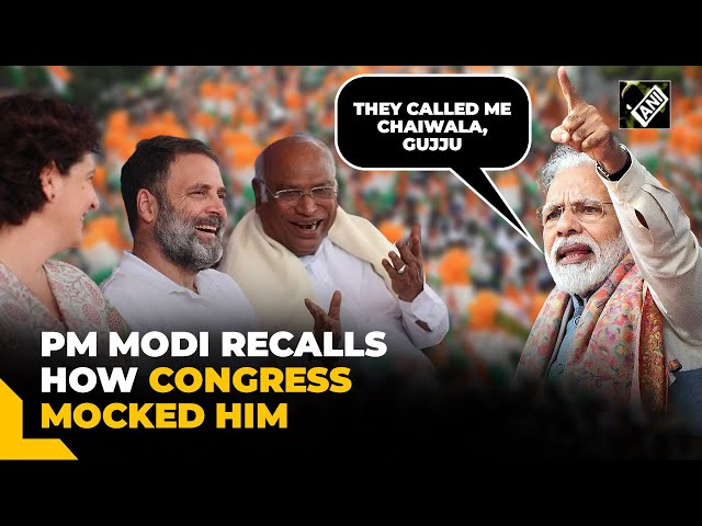 “They mocked me that I was 'Chaiwala', ‘Gujju’…” PM Modi hits back at Congress for ‘insulting him’
