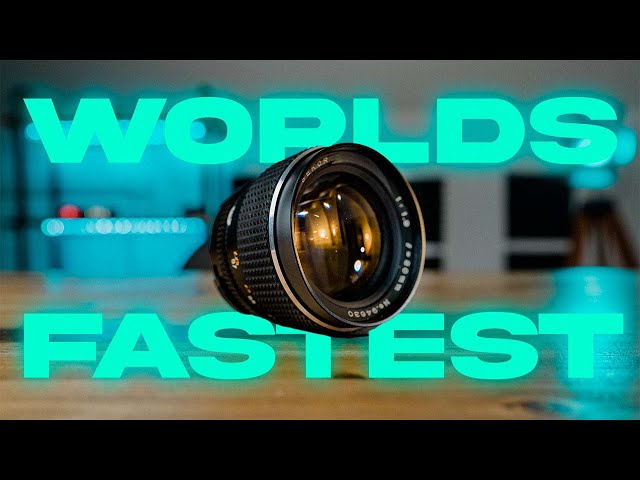 Mamiya 80mm 1.9 - World's FASTEST Medium Format Lens