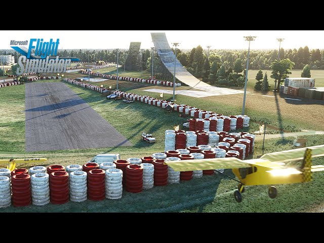 Fly-In And DRIVE-In | Fontwell Park Racetrack | Microsoft Flight Simulator