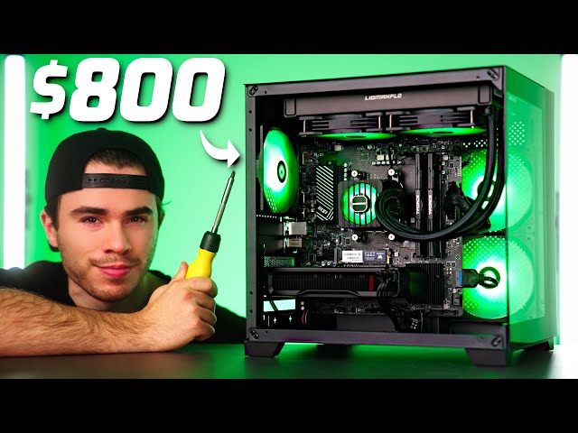 The BEST 👑 $800 1440p Gaming PC ⚡ Build Guide 2024