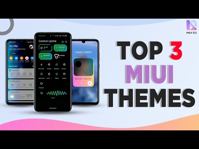 Top MIUI 12 Themes || MIUI 12 Theme with Complete Different UI Design (2021) [in Hindi]