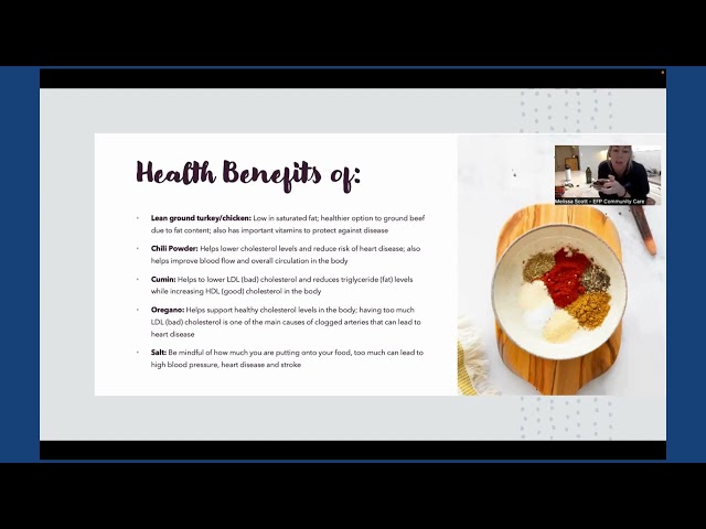 CCP EFP - Wellness Webinar - Heart Healthy Meal 2024