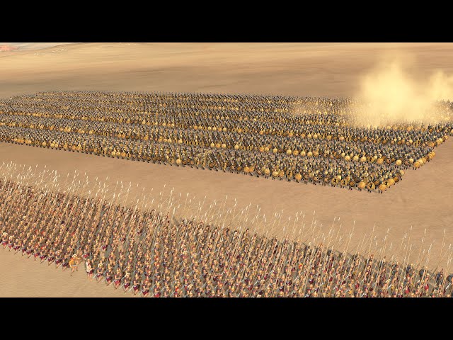 2,400 Thorax Pikeman Vs 4,500 Swordman Of Argos | Total War Rome 2