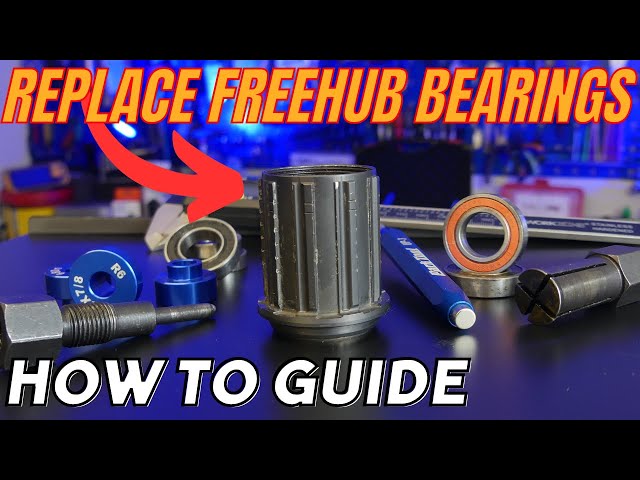 How To Replace Freehub Cartridge Bearings and Service - Road Bike Maintenance