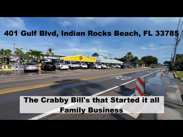 Crabby Bills in Indian Rocks Beach Places to Eat- The Original