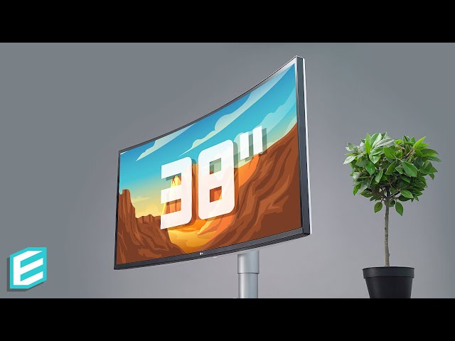 LG ULTRAWIDE Gaming Monitor Review- The Curved 38 inch KING 38WN95C-W