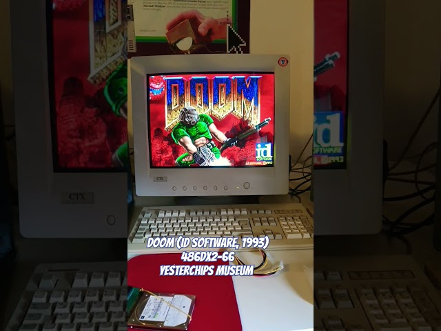 DOOM (id Software, 1993) - 486DX2-66 - Yesterchips  Museum Haingrund