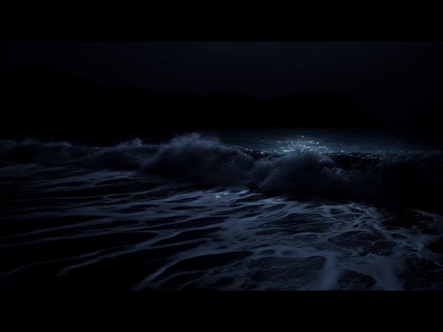Sleep Inducing Ocean Waves | Soothing Sea Sounds for Serene Slumber