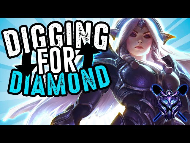 IS LEONA THE SECRET TO CLIMBING OUT OF ELO HELL?! - Digging for Diamond - League of Legends
