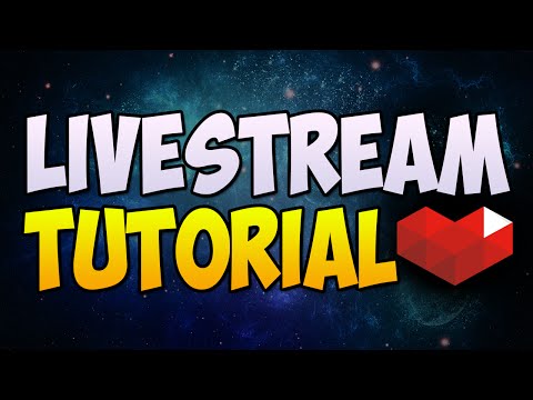 How To Live Stream On YouTube Gaming! (Windows 7/8/10)