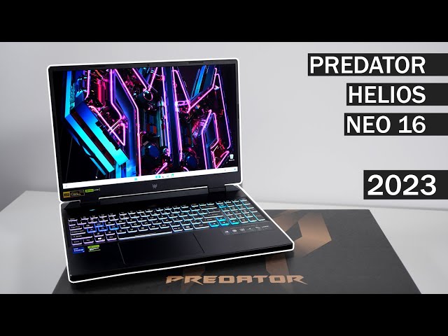 A Beast of a Gaming Laptop - Unboxing PREDATOR Helios Neo 16 with Nvidia RTX4060 @PredatorGaming