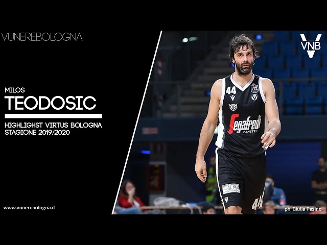 Milos Teodosic - Highlights Virtus Bologna 2019/20 - Vu Nere Bologna