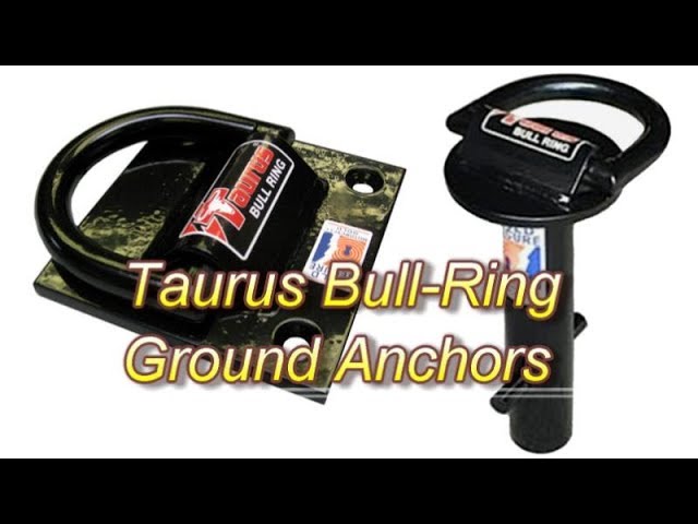 Introducing Taurus Bull Ring High Security Ground Anchors