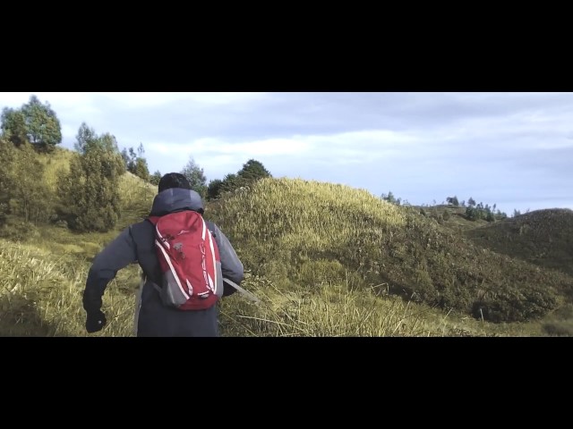 GOLDEN SUNRISE AND SURREAL SUNSET MOUNT PRAU, INDONESIA (Cinematic Trip Highlight)