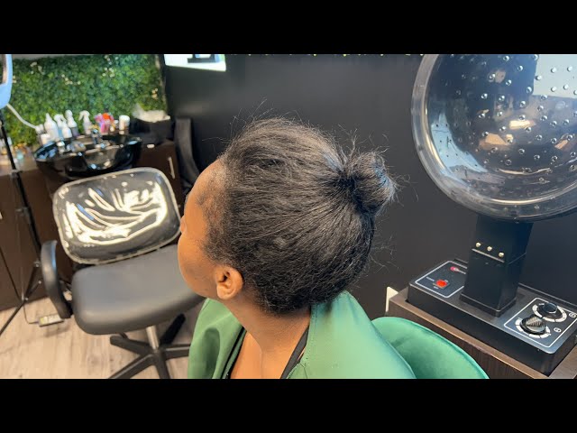 Her hair is growing like weeds!!!| Work with me