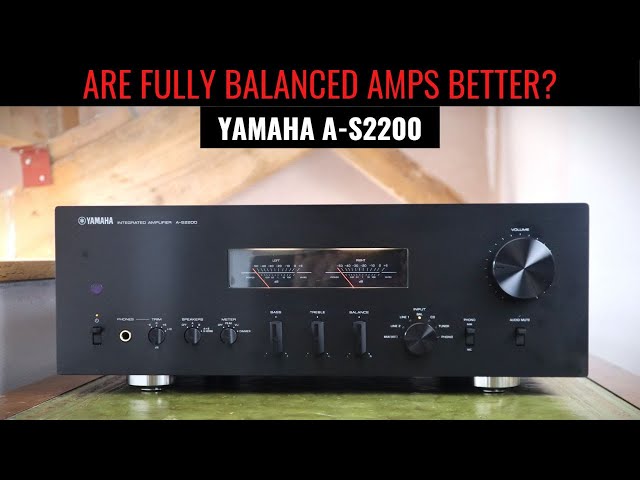 ATTAINABLE HIGH-END! Yamaha A-S2200 Amplifier Review