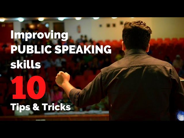10 tips to improve your public speaking