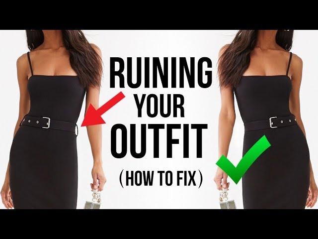 8 Ways You’re RUINING Your Outfit! *how to fix*