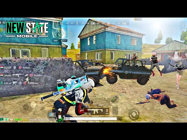 My full insane gameplay with new tactics | Pubg new state mobile
