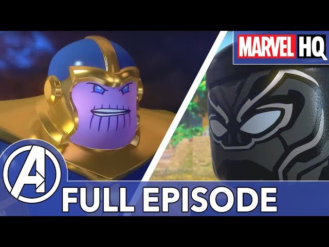 Black Panther vs. Thanos! | LEGO Marvel - Black Panther: Trouble in Wakanda (ALL EPISODES)