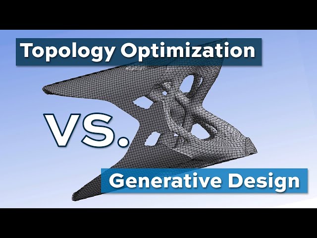 Topology Optimization vs. Generative Design