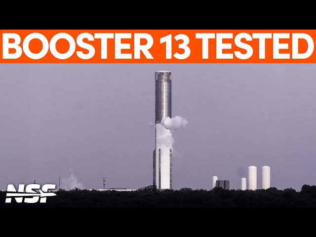Booster 13 Conducts Cryo Proof Testing at the Massey Outpost | SpaceX Boca Chica