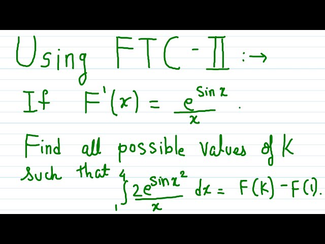 Lecture 23: Fundamental Theorem of Calculus II. Meaning and examples.