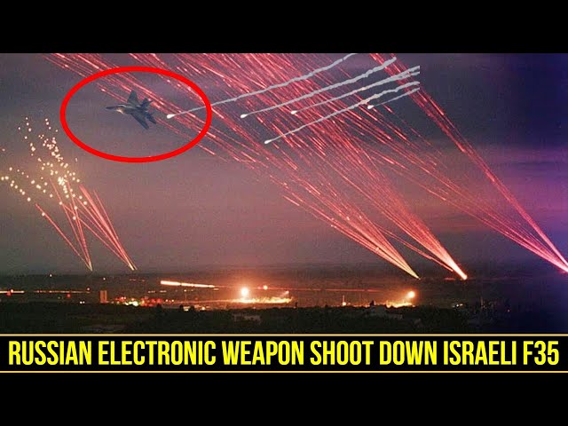 Russian electronic warfare system "Krasukha-4" downed an Israeli F-35 fighter jet.