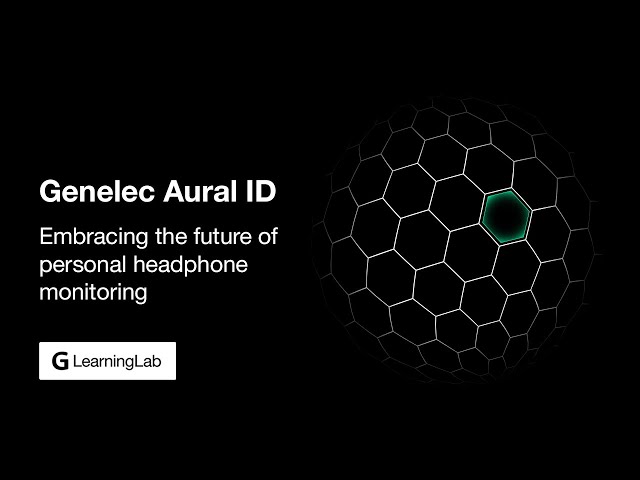 Genelec Aural ID | Embracing the future of personalised headphone monitoring