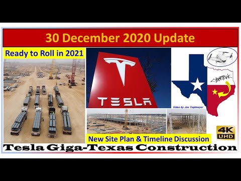 2020 Giga Texas Construction Videos July to Dec 2020 ... the beginning!